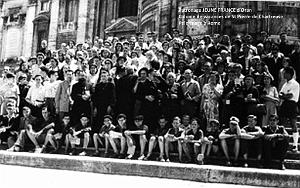 1950 podesta 16 Pelerinage_TD_Rome_1950_6